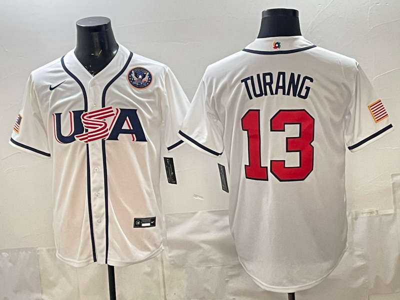 Men 2026 World cup white MLB Nike jersey 0078->more jerseys->MLB Jersey